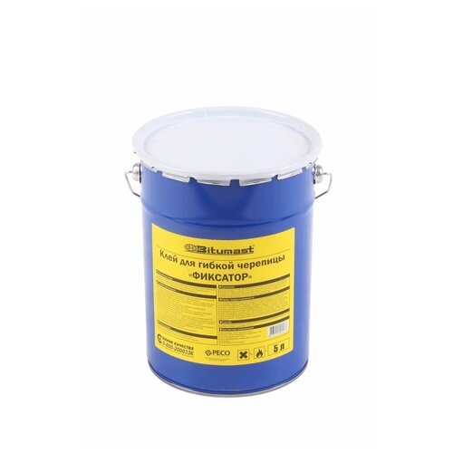 Bitumast Клей для гибкой черепицы 5 л 4607952900301 .