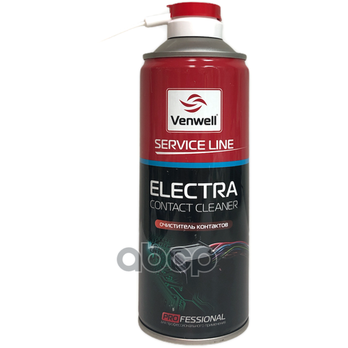 Очиститель Контактов Electra Contact Cleaner 400 Мл. Venwell Vw-Sl-023Ru Venwell арт. VW-SL-023RU