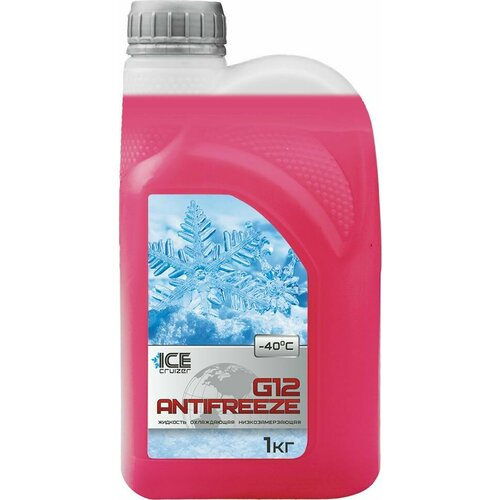 VITEX Антифриз Ice Cruizer G12 -40 красный, 1 кг
