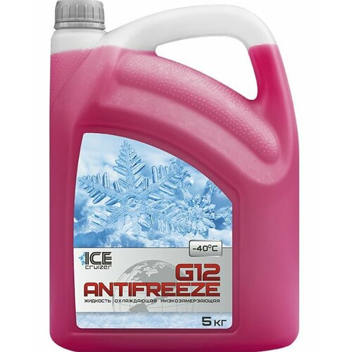 VITEX Антифриз Ice Cruizer G12 -40 красный, 5 кг