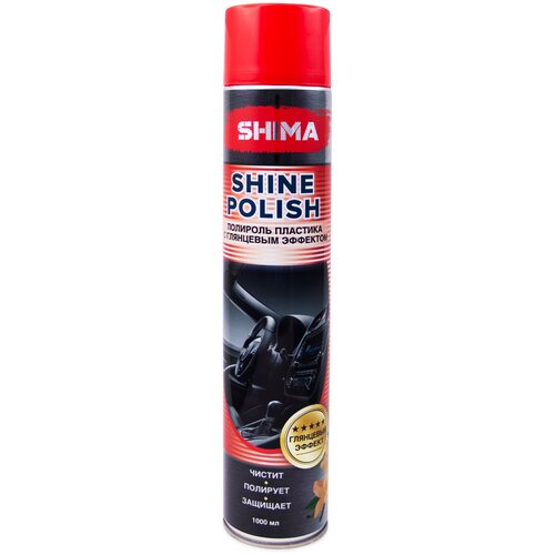 Shima Premium Полироль пластика с глянцевым эффектом "Shine Polish", 1 л