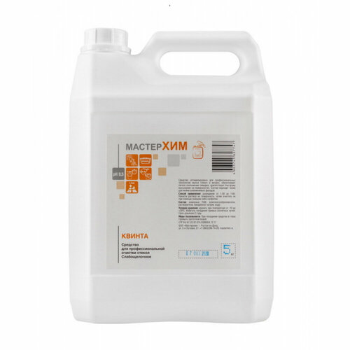 Моющий концентрат для профессиональной очистки стекол МастерХим квинта