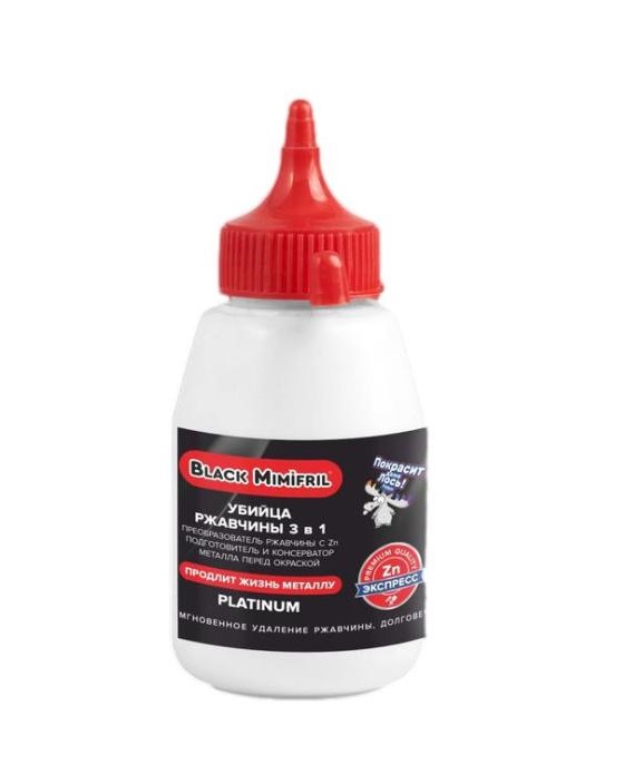 Растворитель ржавчины Finlux CorrozoStop Black Mimifril 0,3л