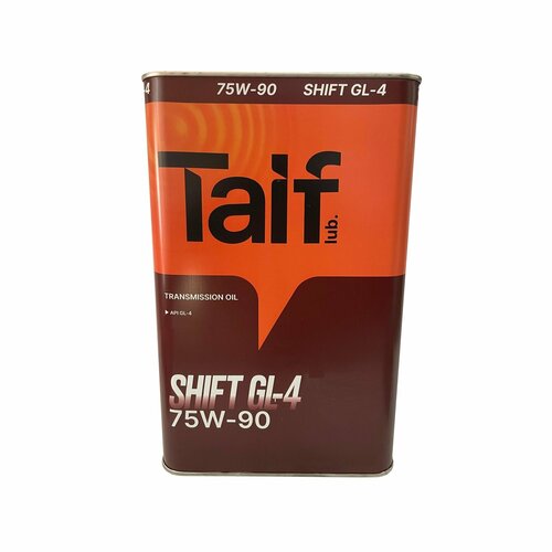 Трансмиссионное масло TAIF SHIFT GL-4 75W-90 4L
