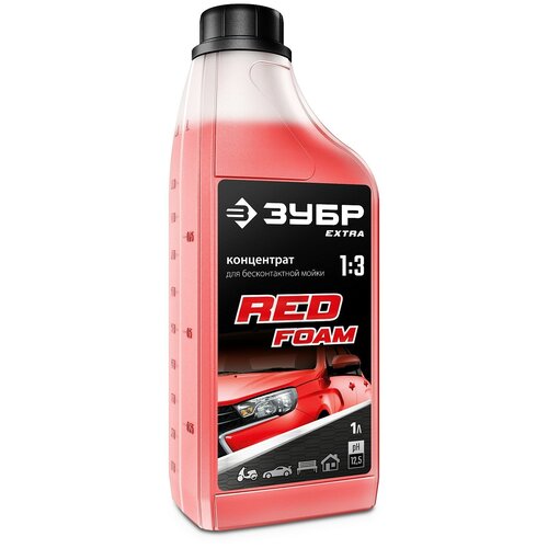 70650-1 Зубр Extra шампунь для минимоек универсальный, 1 л .