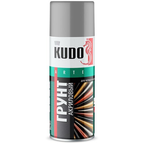 Грунт Акриловый Kudo Универсальный Для Черных И Цветных Металлов Серый Kudo арт. KU2101