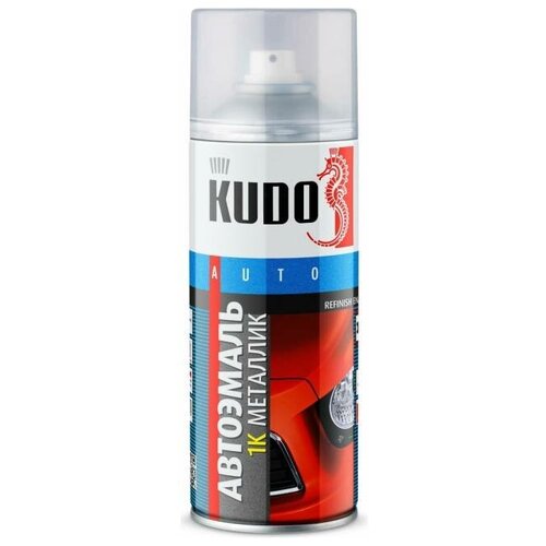 Автомобильная ремонтная металлизированная эмаль KUDO Hyundai S01 Серый кварц, 520 мл 42351 11605214
