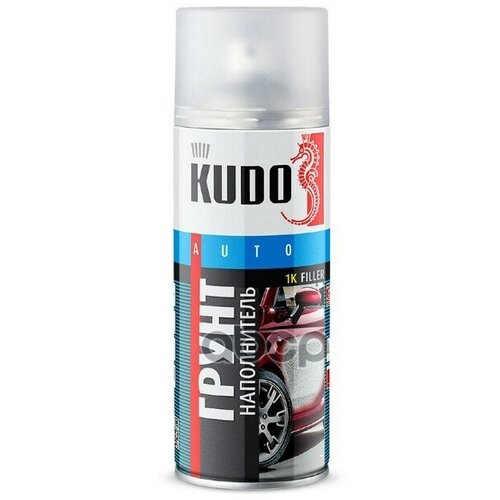 1K Грунт-Наполнитель Акриловый Kudo Серый 520Мл Kudo арт. KU2201