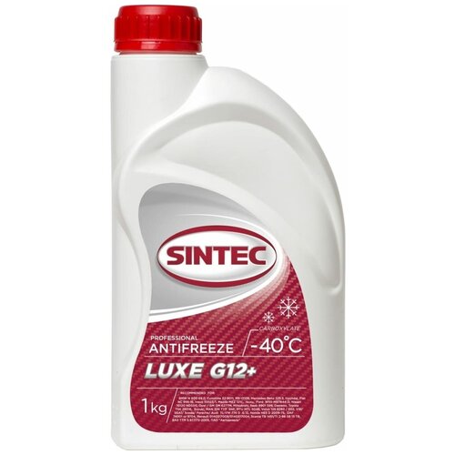 Антифриз Lux Красный G12 1кг Sintec В(7-12)-С9-У5-Ся1,Витрина-013 SINTEC арт. 613500