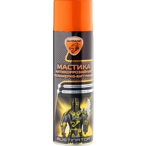 Антикоррозийная Мастика Полимерно-Битумная Аэрозоль 650 Мл Eltrans El-0207.02 ELTRANS арт. EL-0207.02