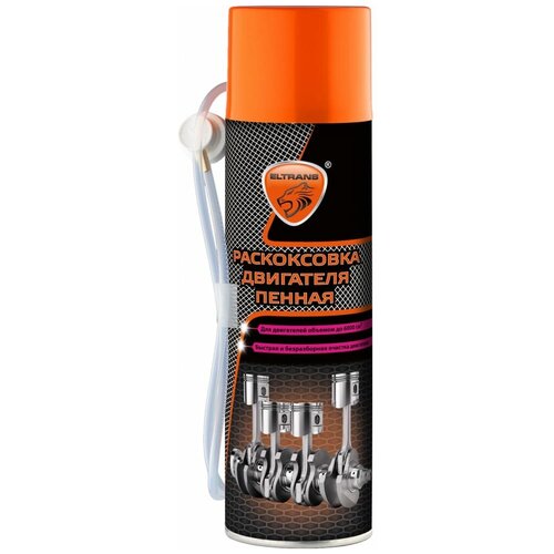 Раскоксовка двигателя Eltrans пенная, аэрозоль 650 мл EL-0509.06
