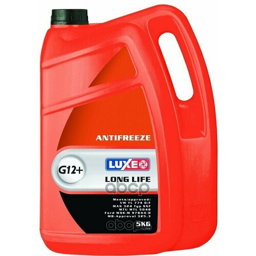 LUXE 673 Антифриз LUXE RED LINE (красный) G12 (5кг)/4