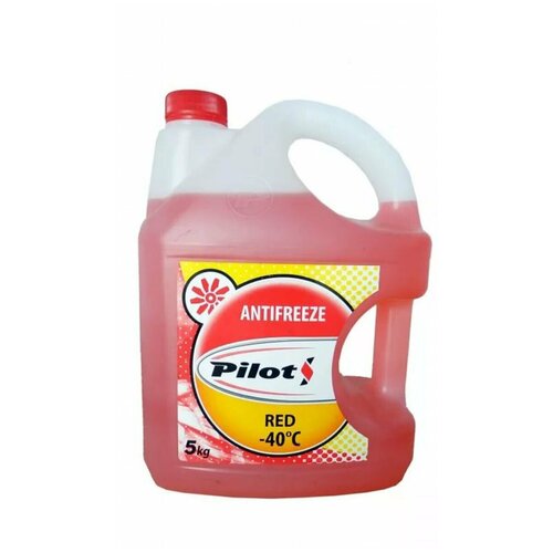 Антифриз Pilots Red Line 40 G12 Готовый -40c Красный 5 Кг 3207 PILOTS арт. 3207