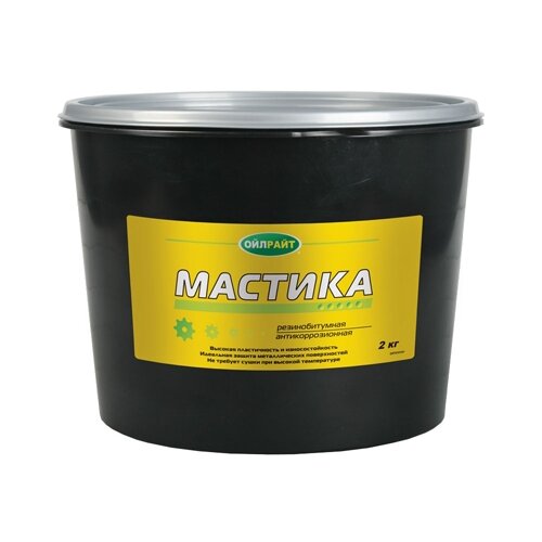 Мастика Резино-Битумная Oil Right 2кг (4шт) OILRIGHT арт. 6101