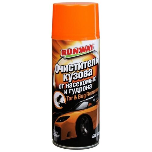 Runway Очиститель кузова от насекомых и гудрона RW6089 450 мл 32662 .