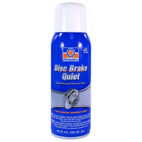 Смазка демфирующая для устранения шума дисковых тормозов (аэрозоль) 255гр PERMATEX
