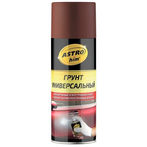 Грунт Универсальный Astrohim Красно-Коричневый, Аэрозоль, 520 Мл Ас-614 (12 Шт/Уп) ASTROHIM арт. AC614