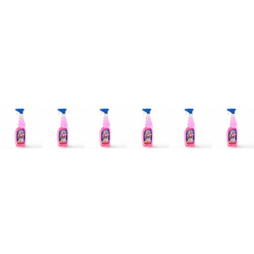 Золушка средство для стекол Чистые окна Весенние цветы, 500 мл, 6 шт.