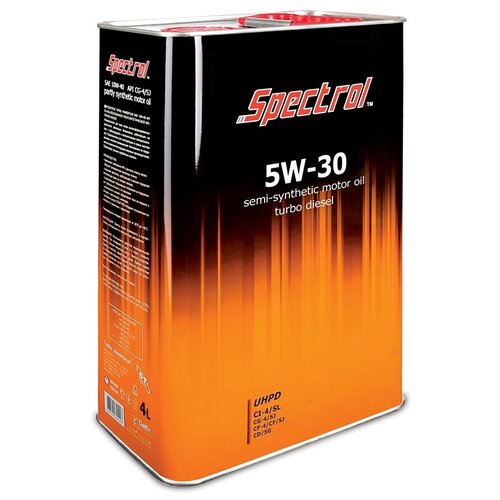 Спектрол Масло дизельное UHPD 5W-30 CI-4/SL п/с 4л