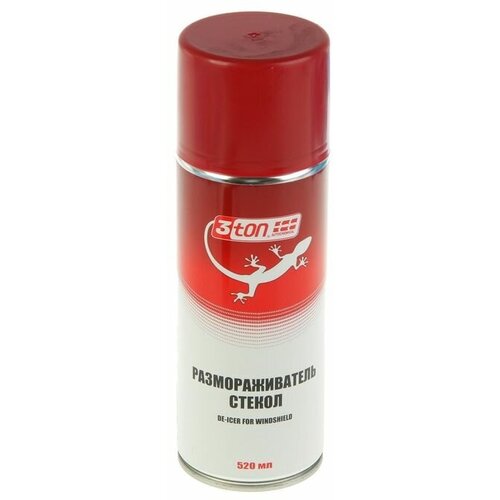 3TON Размораживатель стекол 3ton, 520 мл ТС-521