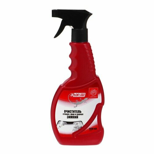 Очиститель стекол, фар и зеркал 3ton, зимний, спрей, 550 мл ТН-521 (комплект из 7 шт)