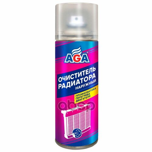 Очиститель Радиатора Наружный Aga R6 520 Мл / 330 Г AGA арт. aga706r