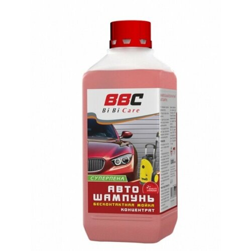 Автошампунь для бесконтактной мойки 1 л LAVR BiBiCare концентрат "суперпена" 4140