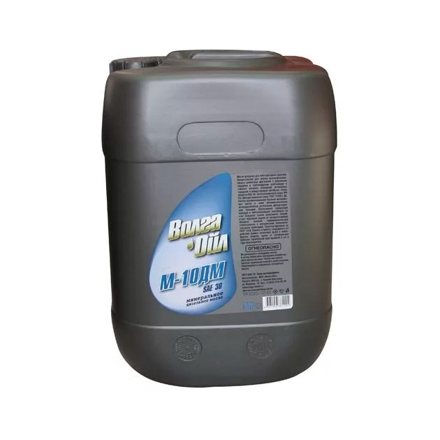 Масло моторное Волга-ойл М-10ДМ SAE30 минеральное 10 л 800812 1шт