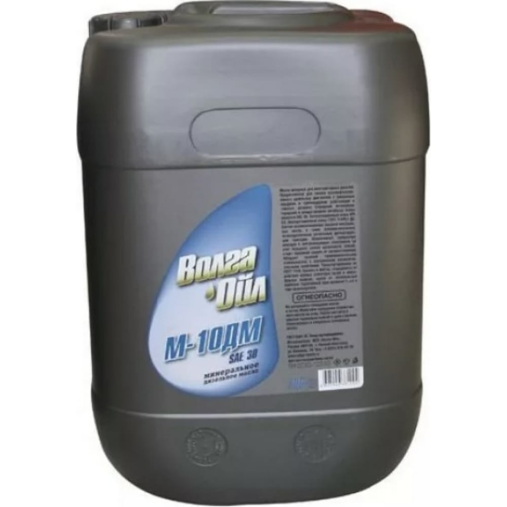 Масло моторное волга-ойл м-10дм sae30 минеральное 20 л 800332