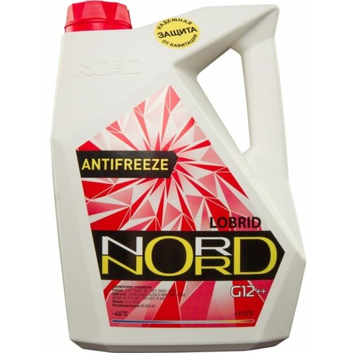 Антифриз "Nord" -40 Красный 10Л nord арт. NR20485