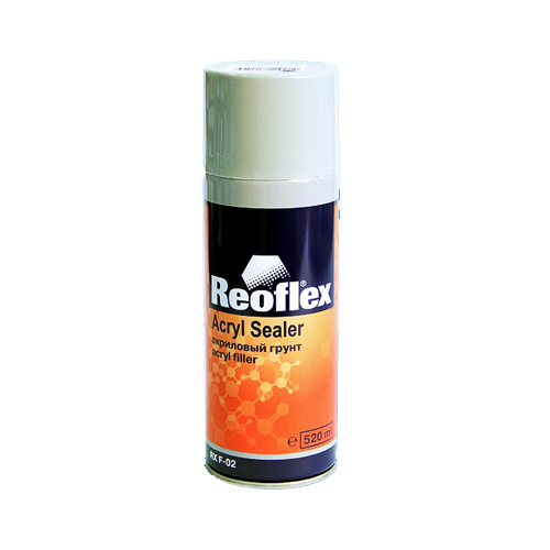 Акриловый грунт аэрозоль Acryl Sealer Spray Gray Reoflex