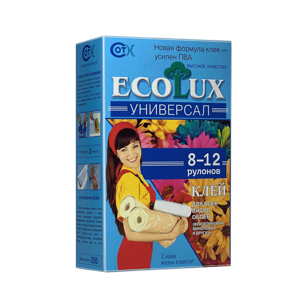 Клей для обоев Ecolux