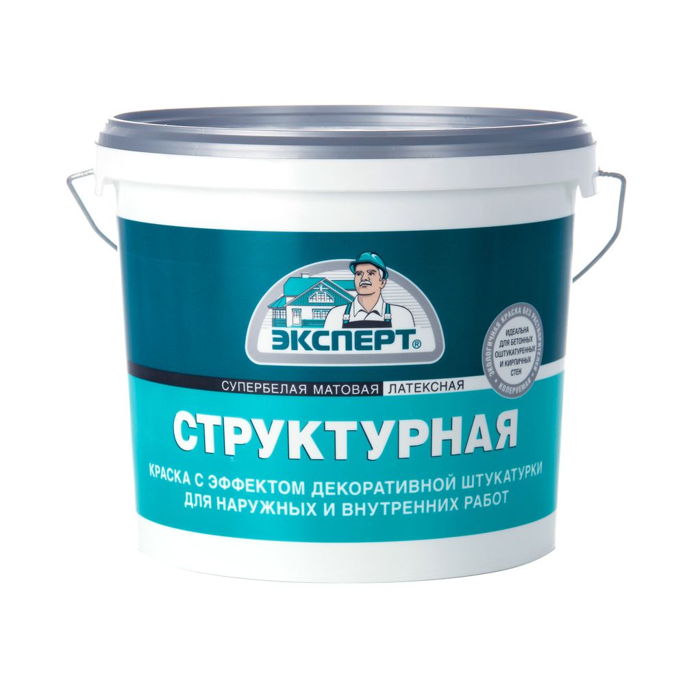Краски для наружных работ ЭКСПЕРТ структурная с/б 14кг 16022