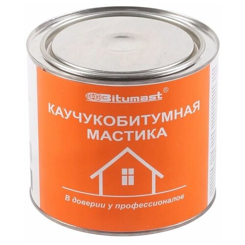 Bitumast Мастика каучукобитумная 2 л 4607952900134 .