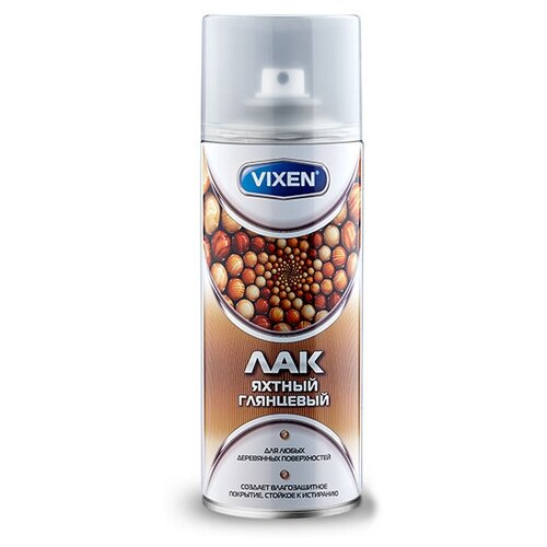 Лак Аэрозоль 520 Мл Vixen Яхтный Глянцевый ASTROHIM арт. VX-24002