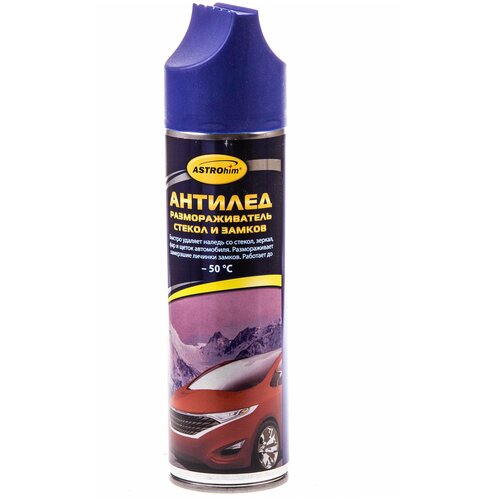 Размораживатель Стёкол И Замков Astrohim "Антилёд",Аэрозоль С Крышкой-Скребком 335 Мл Ac-1373 ASTROHIM арт. AC1373