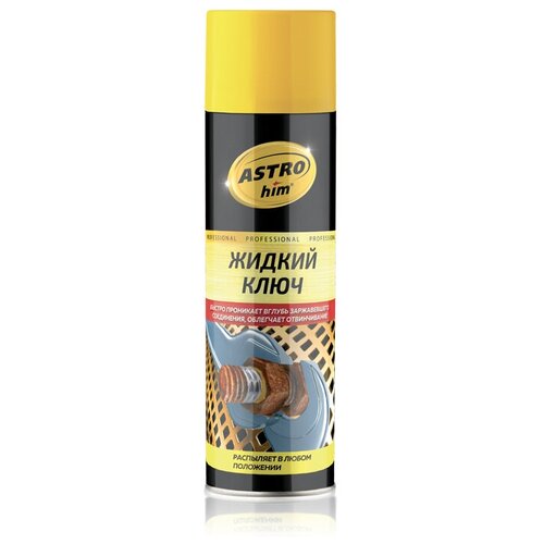Средство Для Откручивания Приржавевших Деталей, "Жидкий Ключ" Аэрозоль 650 Мл Astrohim Ac4516 ASTROHIM арт. AC4516