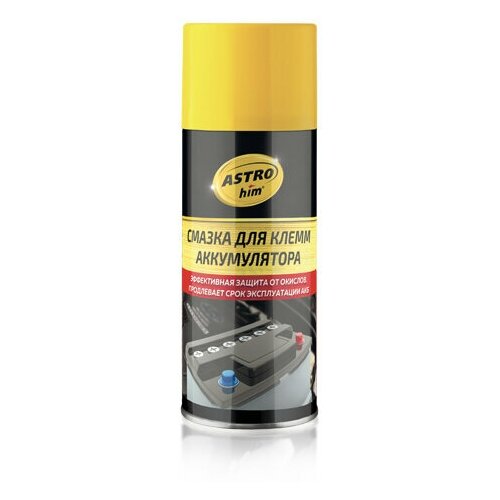 АС-4632_смазка для клемм аккумулятора! 210мл аэрозоль\