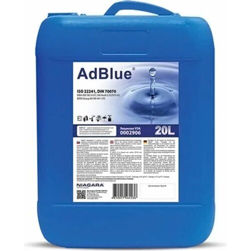 Жидкость AdBlue для систем SCR а/м Евро 4/5/6 NIAGARA 4008000013