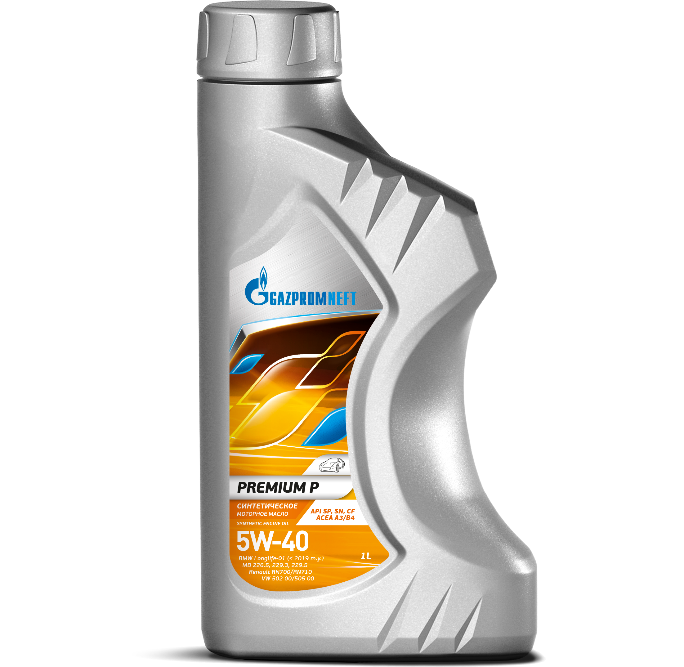 Масло моторное Gazpromneft P 5W-40, 1 л