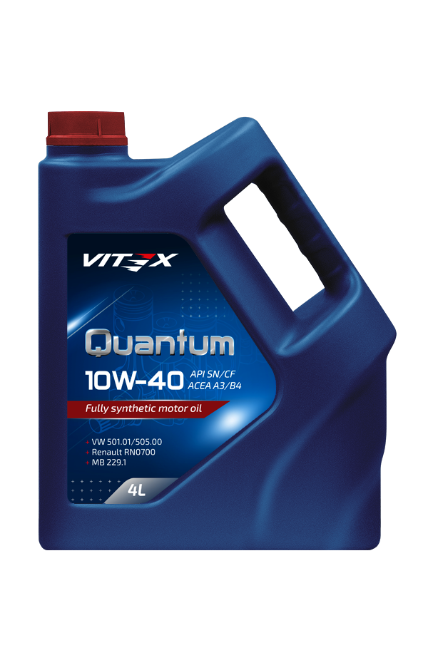 Моторное масло Vitex Quantum 10W40 A3/B4 4л