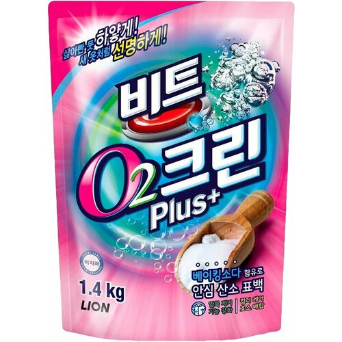 Lion / Отбеливатель Clean Plus 1.4кг 2 шт