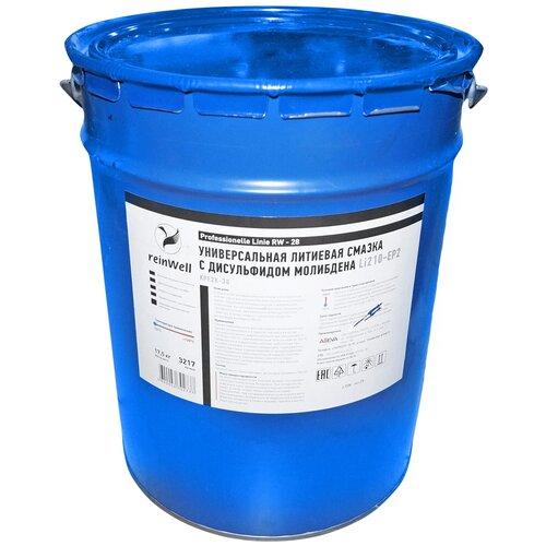Универсальная литиевая смазка +MoS2 Reinwell Rw-28, 17.5 кг 3217 ReinWell
