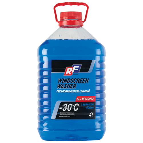 Ruseff Стеклоомыватель Незамерзающий Зимний -30с (4л) RUSEFF арт. 15230N