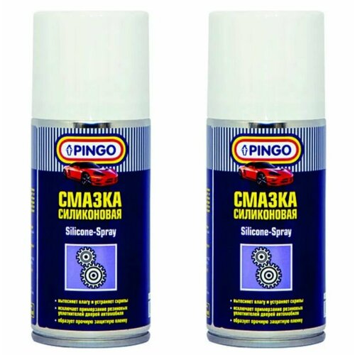 Pingo Силиконовая смазка 85060-0, 150 мл, 2 штуки