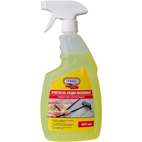 85033-3 Очиститель следов насекомых // спрей 800 мл Pingo .
