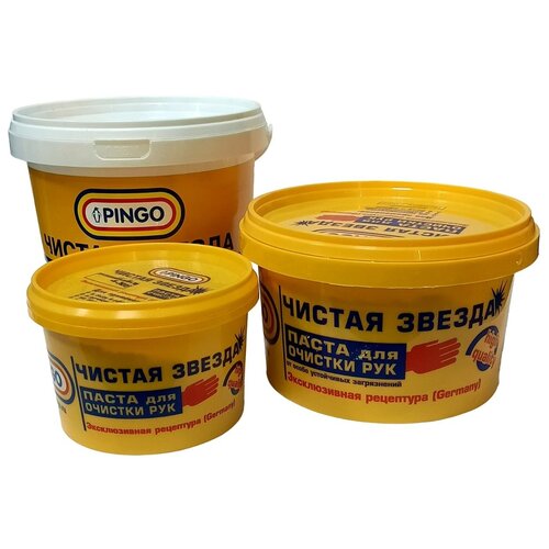 PINGO Паста для очистки рук (Чистая звезда) 1л / 85010-11
