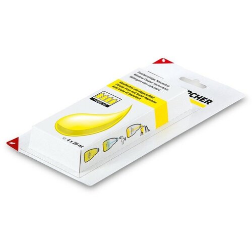 Концентрат для мойки окон, 4х20 мл. Karcher.6.295-302.0