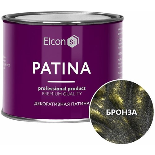Патина декоративная акриловая Elcon бронза 0,2 кг