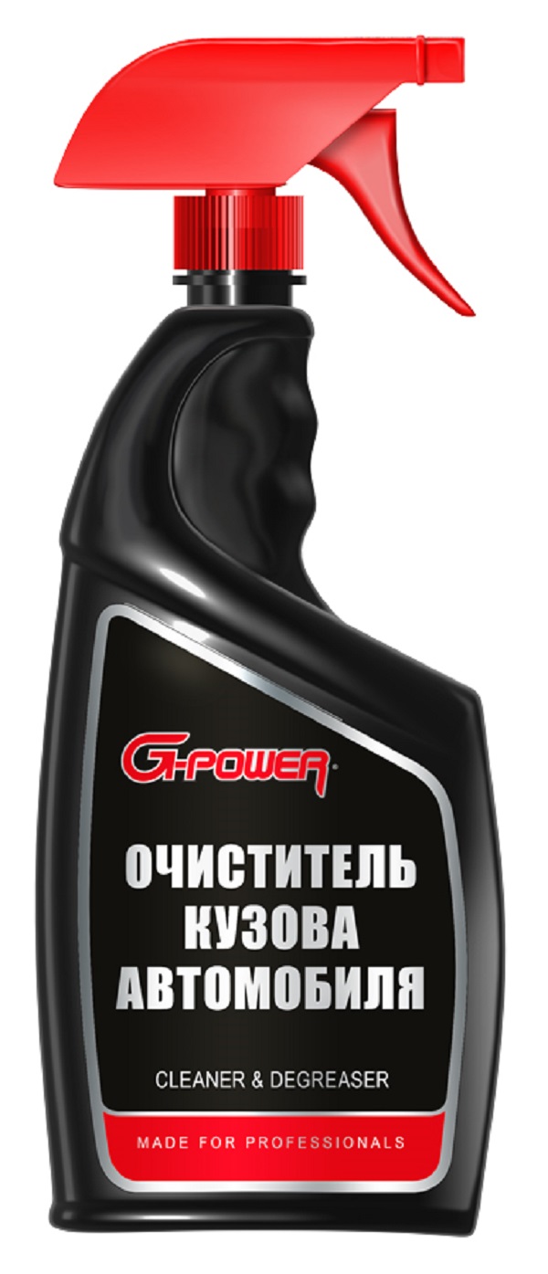 Очиститель-обезжириватель кузова автомобиля, спрей-триггер 750 мл. G-Power Арт. GP-747
